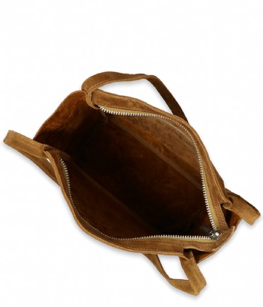 Shabbies Shoulder bag Shoulderbag Waxed Suede Warm Brown (2007)